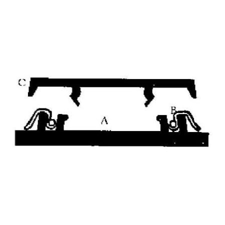 Screen Tight 312x8 BRN Scr Cap BRCAP38